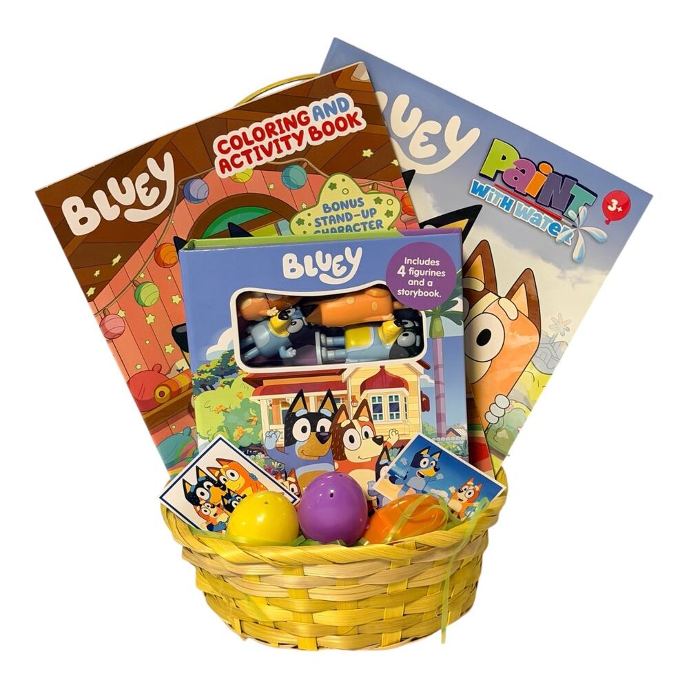 Bluey Easter Basket Fillers | Toddler Bluey Easter Gift